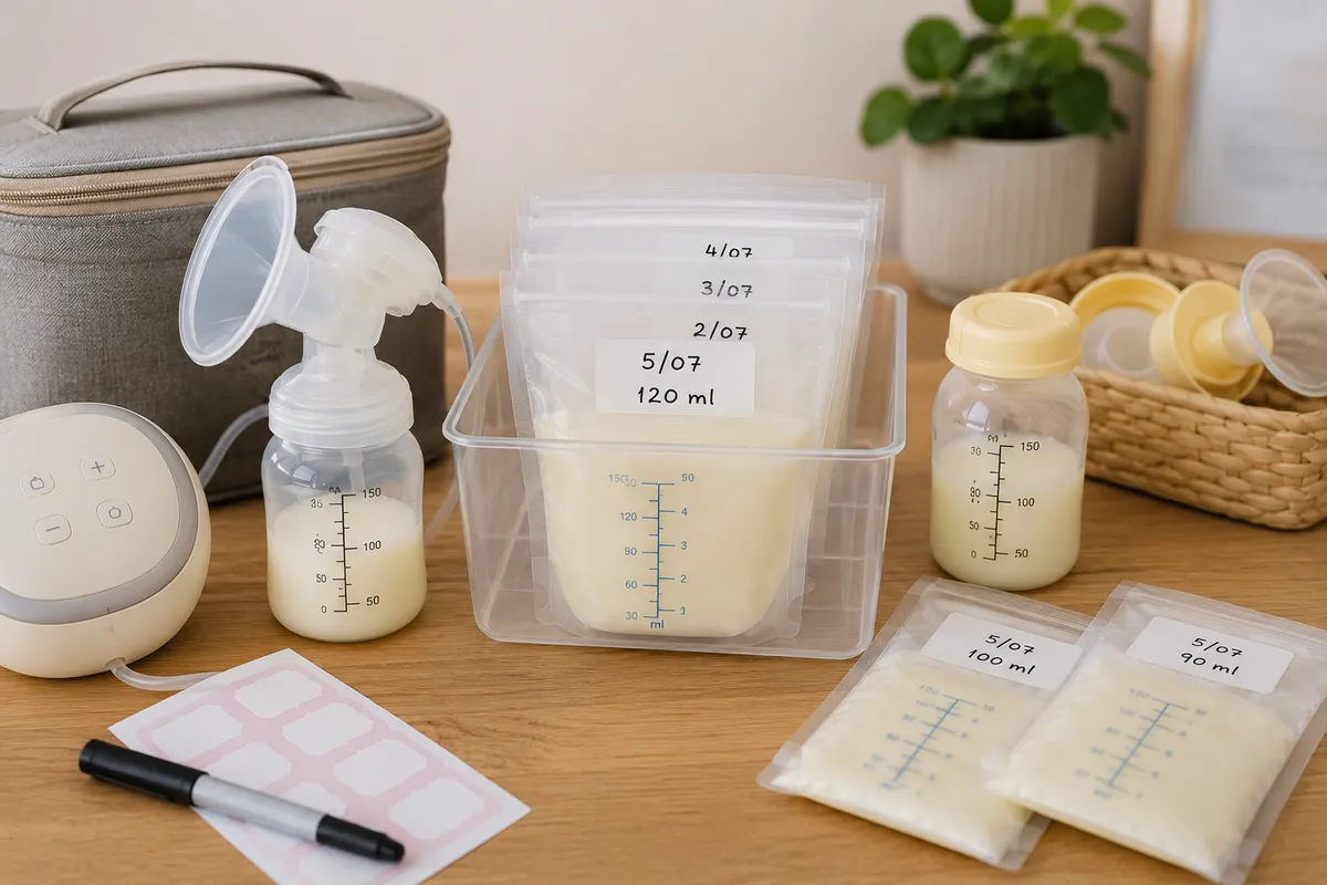 Cómo crear un banco de leche materna para la vuelta al trabajo — guía en español
